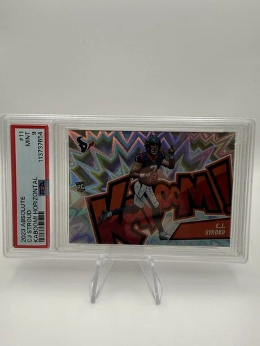 2023 PANINI ABSOLUTE KABOOM! HOR #11 CJ STROUD PSA 9
