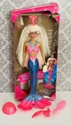 Vintage Barbie 1996 Bubbling Mermaid Doll With Box & Accessories L