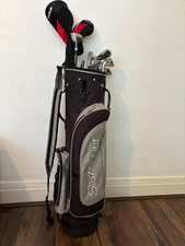 Dunlop Tour Left-Handed 11 Club Set Driver Hybrid Irons Reg Graphite Bag