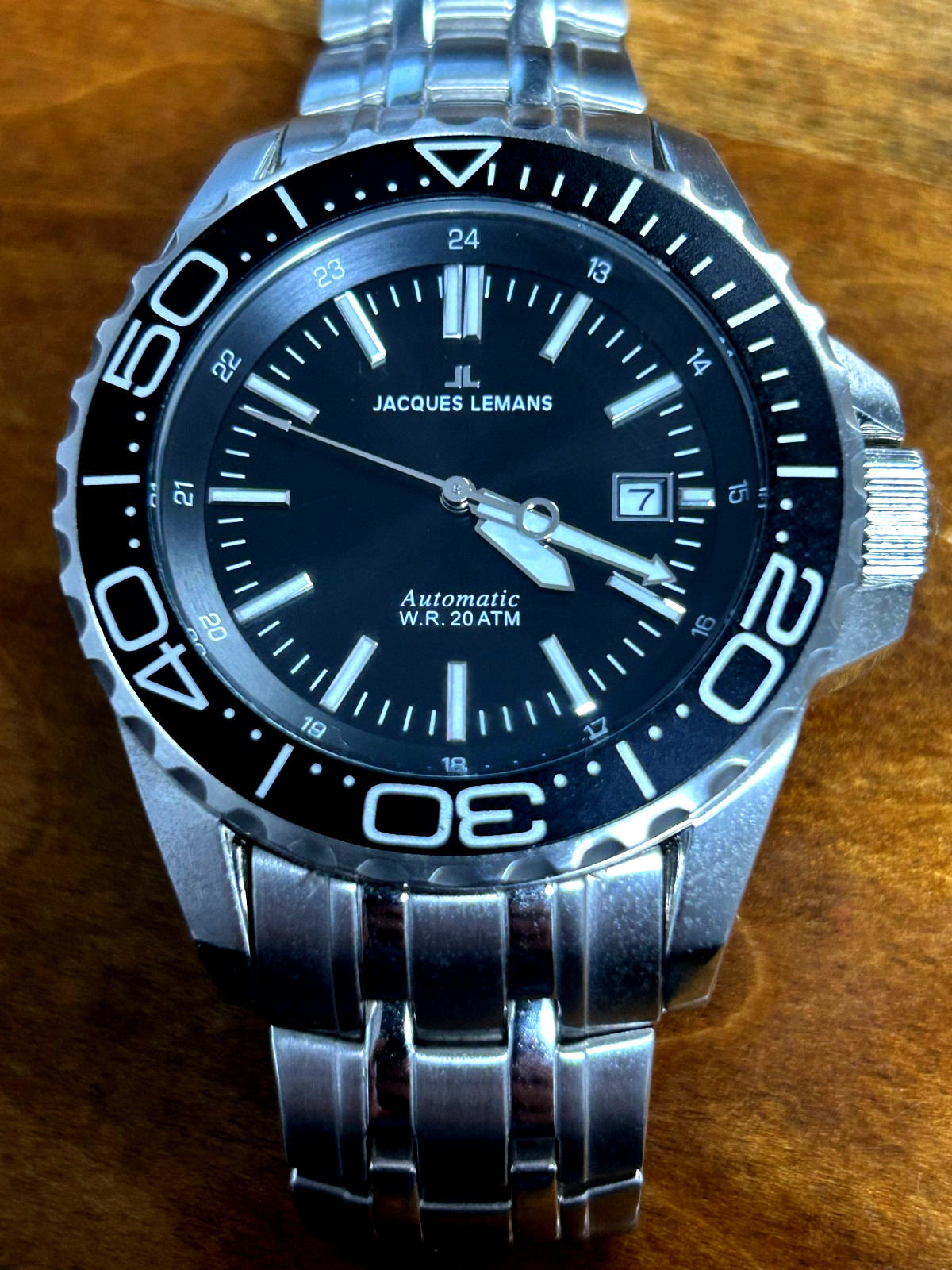 Jacques Lemans Automatic Diver Model 1353 20 ATM - image 1