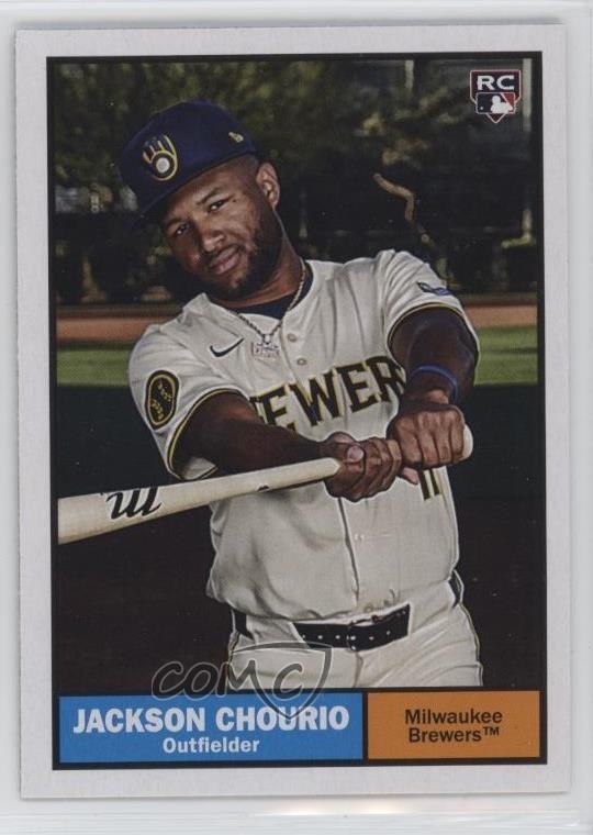 2024 Topps Archives 1961 Topps Jackson Chourio #44 Rookie RC