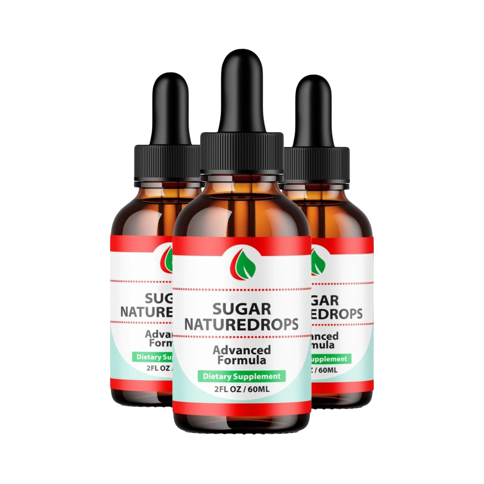 (3-Pack) Sugar Nature Drops - Advanced Formula Blood Health 