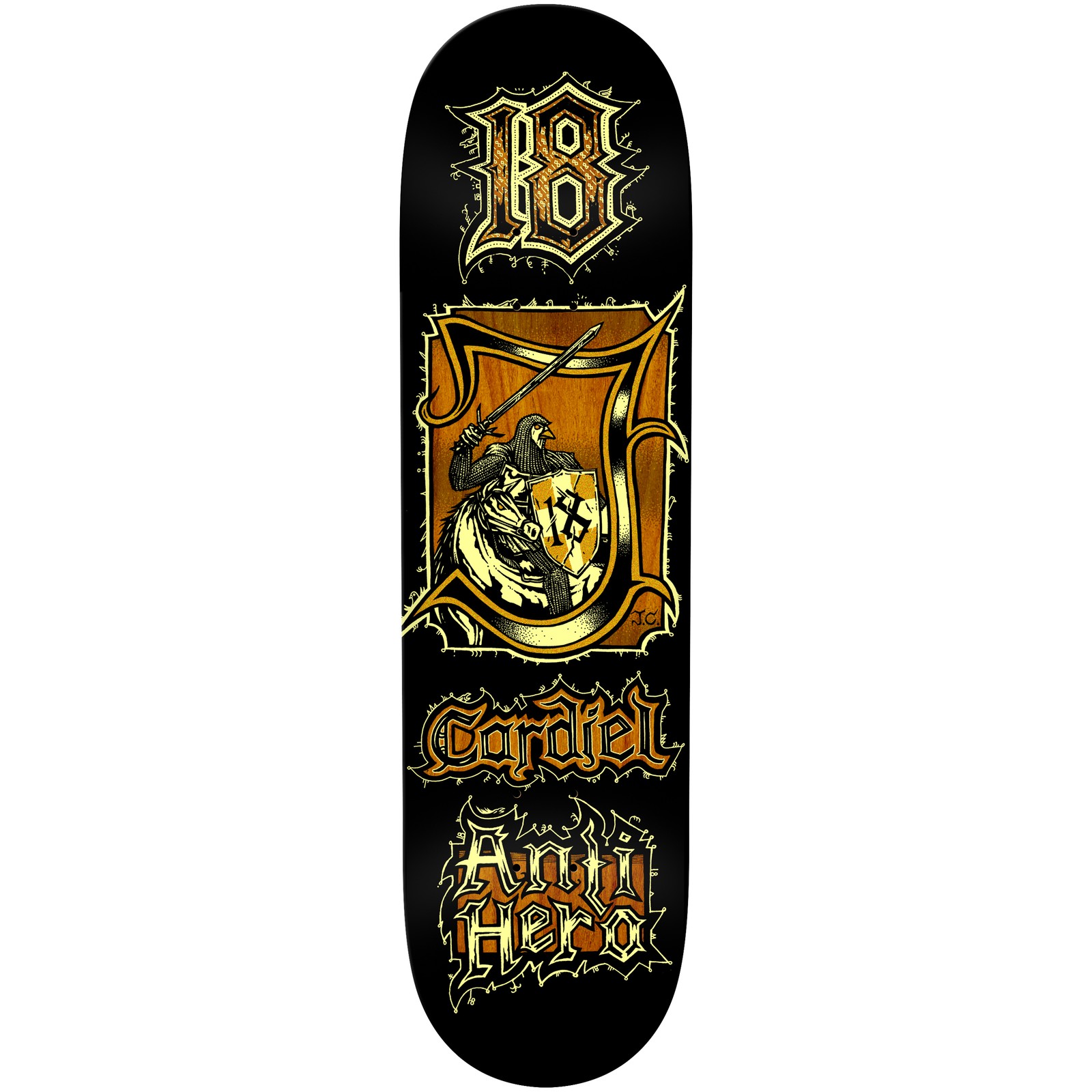 Deck John Cardiel Medieval 8.62" X 32.25"