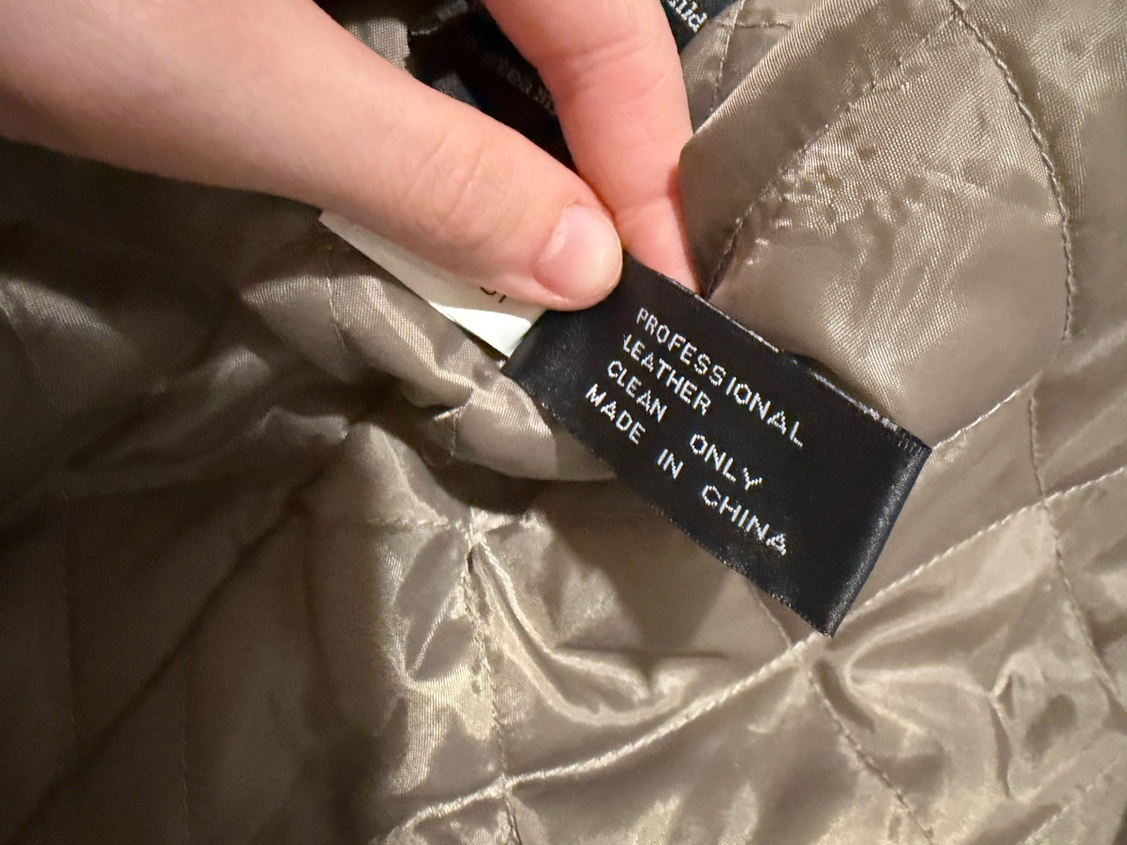 Vintage Cougar Leather Black Men's 2X Jacket thumbnail 7