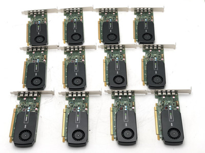 Lot of 12 PNY NVIDIA NVS 510 2GB DDR3 Graphics Card