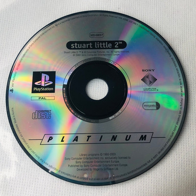 Videospiel Stuart Little 2 nur Disc Sony PlayStation 1 PS1