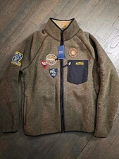 Polo Ralph Lauren Bonded Pile Fleece Hybrid Jacket Sz M  NWT MSRP $398