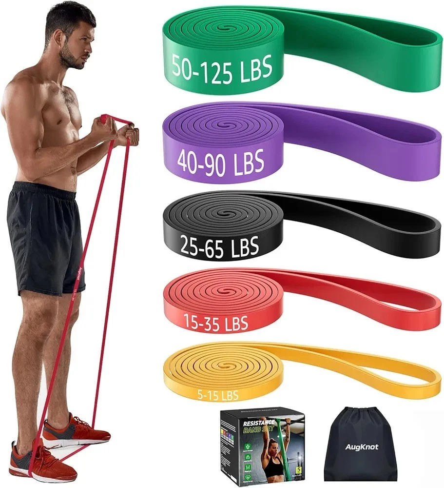 AugKnot Resistance Bands, Pull Up Exercise Bands, Workout Bands for Fitness T...
