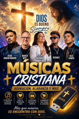 Músicas cristiana, adoración, alabanza y mucho mas 16gb - Musicas Para Adorar