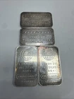 Lot Of (4) ENGELHARD 1 OZ. .999 FINE SILVER BARS