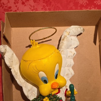 Warner Bros. Studio Store Looney Tunes Tweety Bird Angel Christmas Tree Topper
