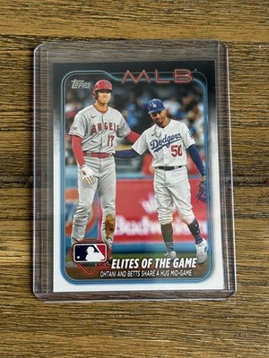2024 Topps Series 1 Shohei Ohtani Elites Of The Game Mookie Betts #138 