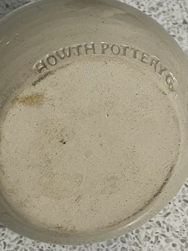 HOWTH POTTERY CO SFERYCZNY DYFUZOR TRZCINOWY? ZDEJMOWANY TOP WAŻKA DESIGN IRLANDIA - Zdjęcie 8 z 8