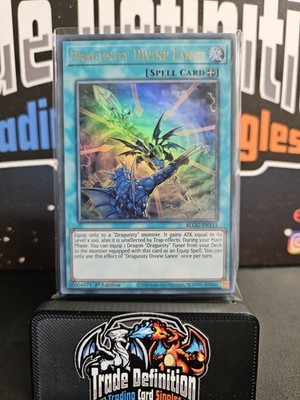 BLGG-DE113 Dragunity Göttliche Lanze Ultra Rare Yu-Gi-Oh! NEU