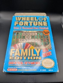 Wheel of Fortune: Family Edition (Nintendo Entertainment System, NES) in Box