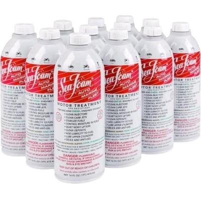 Sea Foam Motor Treatment 16oz Sf-16 Safe for Gas & Diesel Engines USA Made X 12