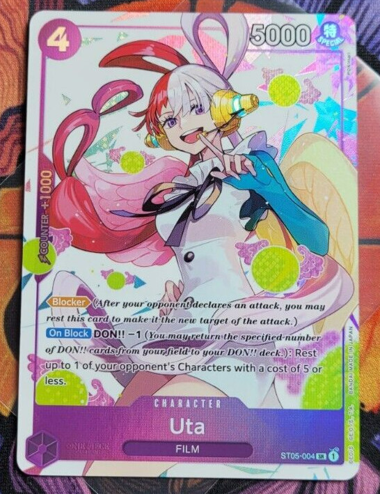Uta ST05-004 Premium Bandai Card Collection -Uta- Promo One Piece Card English