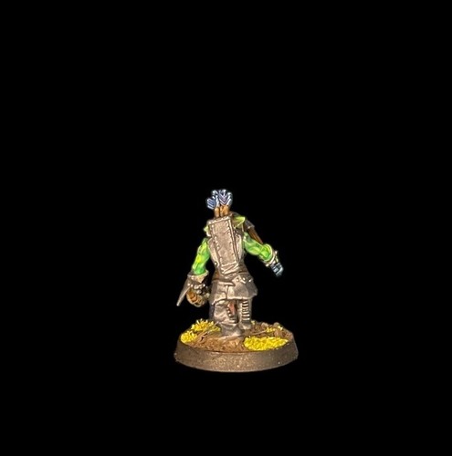 Goblin mantico ben dipinto 1 - pronto per il gioco - Re della guerra\Old Hammer - Foto 4 di 5