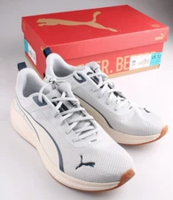 PUMA "Zip C” Men’s Lightweight Running Shoe 9.5 11 12 13 Gray Sneaker New
