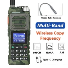 Baofeng UV-25 10W Tri Band Walkie Talkie Handheld Type-C Two Way Radio NOAA