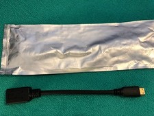 EVGA Mini HDMI M to HDMI F adapte r Nvidia W000-00-000106 ,ORIGINAL PART