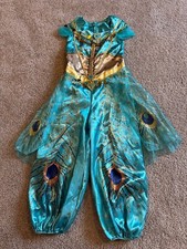 Disney Jasmine Costume Aladdin Girl's Size 4-6X