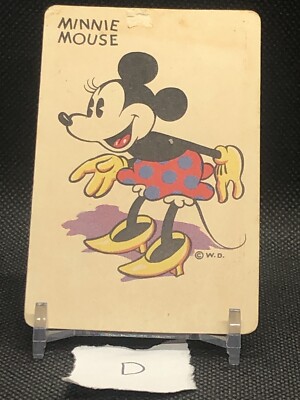 30s mickey mouse old maid card ミッキーマウス 1930s Whitman MICKEY MOUSE OLD MAID CARD GAME Minnie Mouse Lower