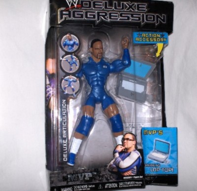 WWE MVP - Figur + Zubehör, ca.18 cm, + Action Accessory  Deluxe A---Neu,OVP,RAR