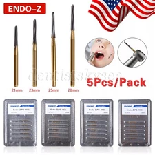 5/10pcs Dental Endodontic ENDO-Z Tungsten Carbide Burs FG Round Bur KYZ