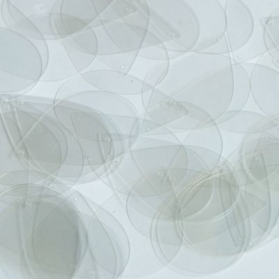 Teardrop Sequin 1.5'' Crystal Clear Transparent See-Thru