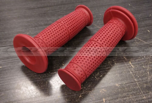 Motorcycle Grips Rally Grips 7/8" Street Cafe Racer Scrambler Enduro - Picture 3 of 3