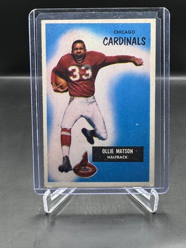 1955 Bowman! OLLIE MATSON! CHICAGO CARDINALS! #25 EX-NM!
