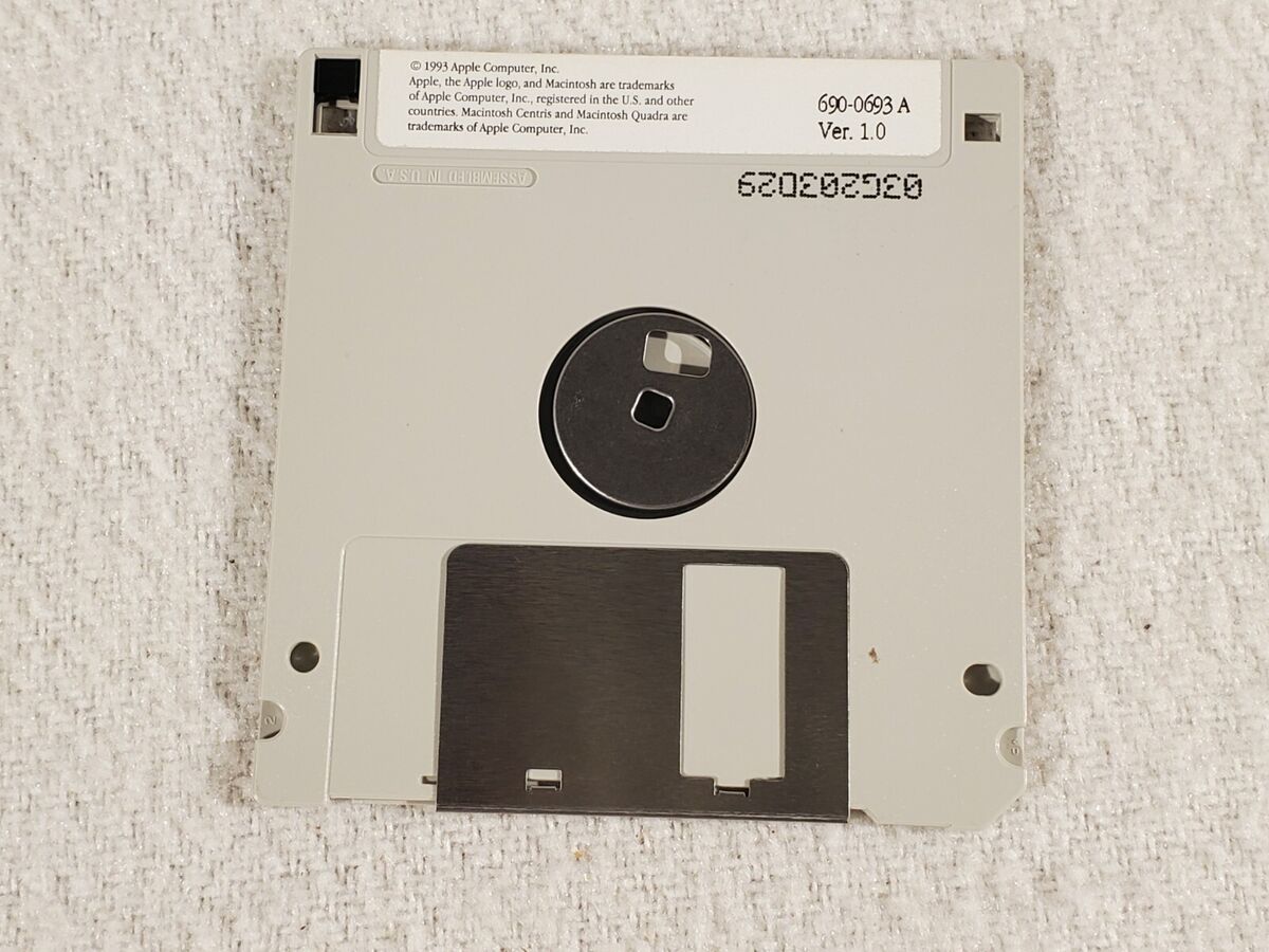 Vtg 1993 Disk Tools Apple Macintosh Floppy Disk 3.5 Vtg 1993 Disk Tools Apple Macintosh Floppy Disk 3.5