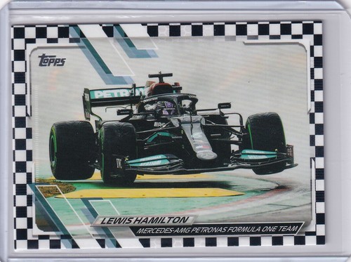 2021 Lewis Hamilton [Checker Flag] #96