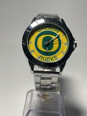 Oregon Ducks NCAA Stainless-Steel Watch NEW