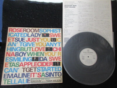 Groovin with Teddy Wilson Japan Promo Vinyl LP Eiji Kitamura Ichiro Masuda Jazz