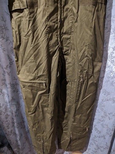 Rothco Adult Flight Suit Size XS Olive Green Military Coveralls Jumpsuit NEW! - Picture 2 of 14