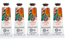 Yves Rocher Mango and Coriander Nourishing Hand Cream Set of 5 Tubes
