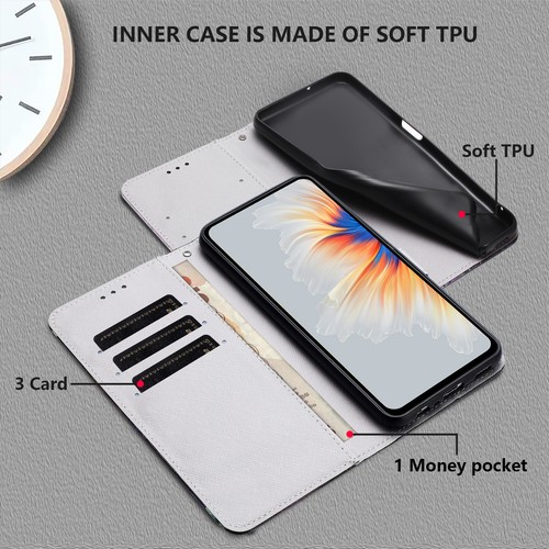 Case For Google Pixel 6A 7 8 Pro 8A 7A 9 Pro XL 9a Magnetic Flip Wallet Cover - Picture 2 of 20