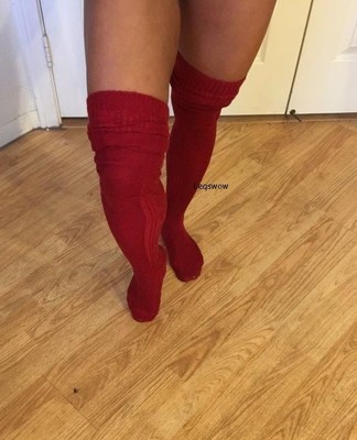 knit thigh high