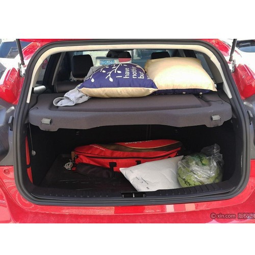 PARCEL SHELF FOR FORD FOCUS Mk3 2012-2018 BOOT LOAD LUGGAGE COVER BLACK - Picture 2 of 6