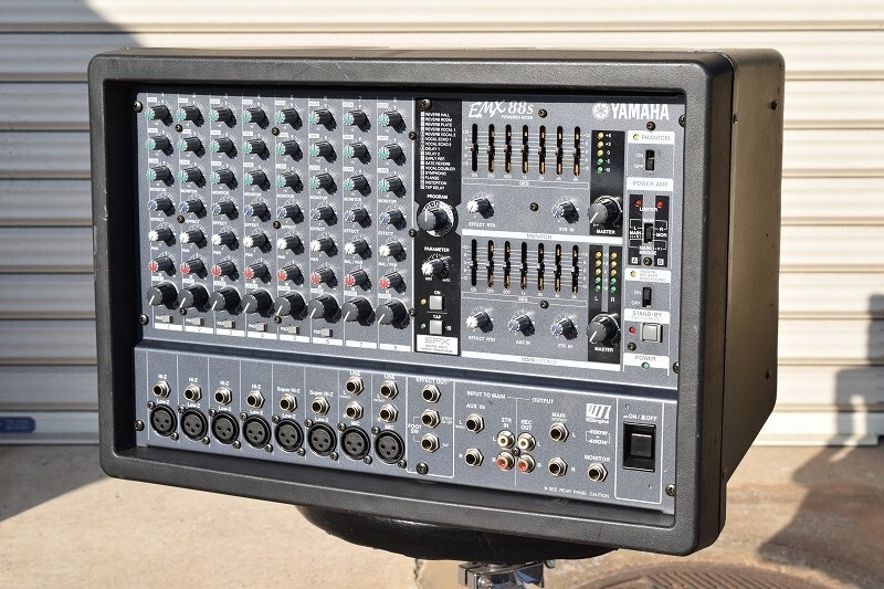 Yamaha EMX88S 8 Input Channel 400W+400W Powered Mixer from Yamaha EMX88S 8 Input Channel 400W+400W Powered Mixer from
