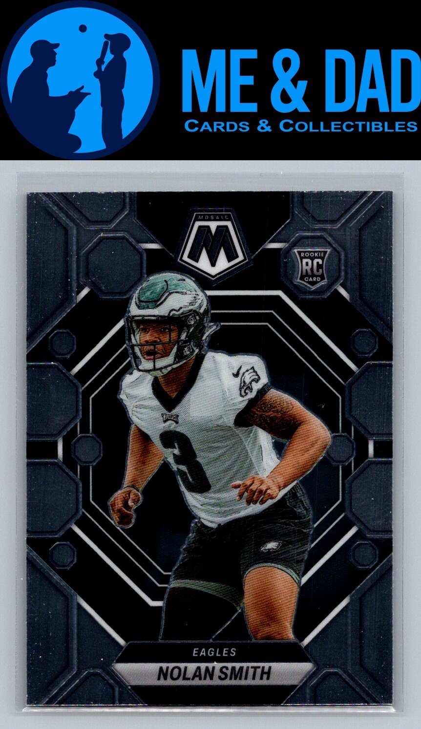 2023 Panini Mosaic #353 Nolan Smith Silver