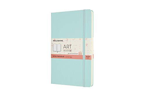 Moleskine ART BULLET NOTEBOOK LG AQUAMARINE NUOVO