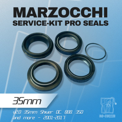 Dr-Zocchi's Marzocchi 35mm SERVICE-KIT PRO Seals incl. SHIVER DC 850716    