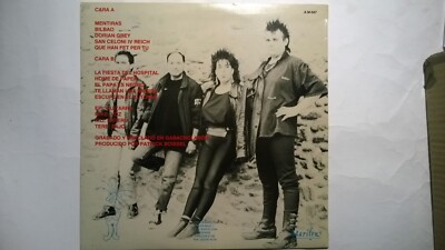 CANIVALES PODRIDOS- CON MUCHO GUSTO RELAME EL PLATO - LP SPANISH PUNK