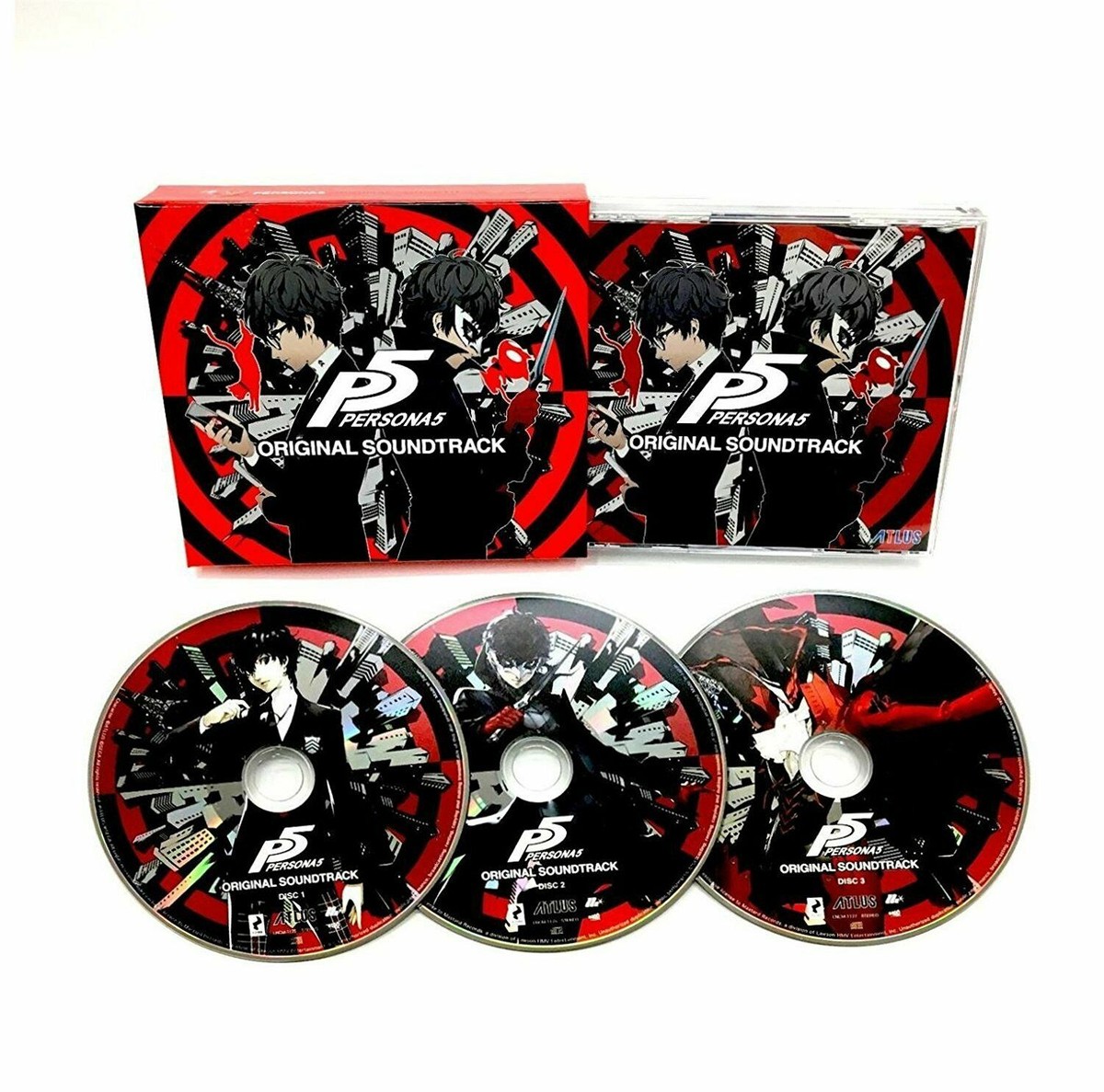 Persona 5 Original Soundtrack Japan 3 CDs | eBay