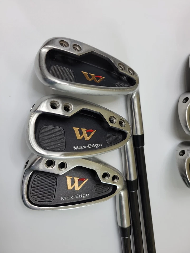 Warrior Golf Max-Edge Iron Set 4, 5,6,8,9,PW(7 IRON MISSING ) Custom fit flex - Image 3 of 4