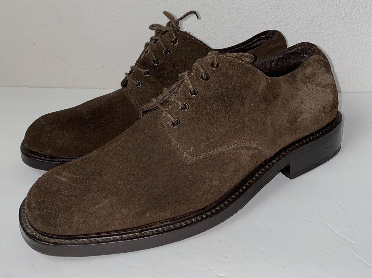 To Boot New York Adam Derrick Mens Brown Suede Oxford Shoes  display picture 2