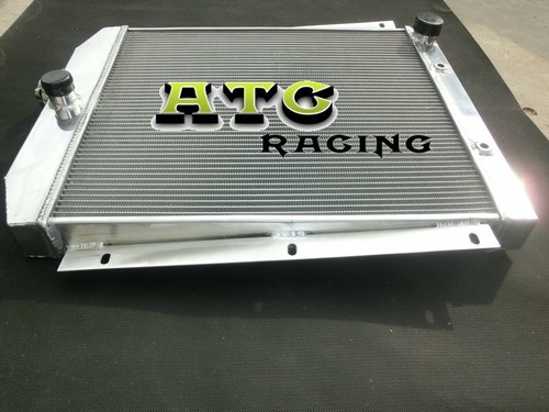 4 Row For 1947-1954 Aluminum Radiator Chevy Pickup Truck Includes Tranny Cooler - Picture 4 of 6